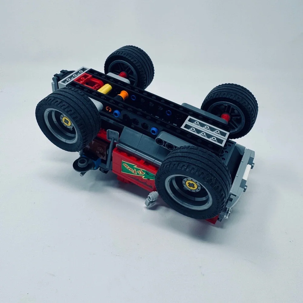 LEGO Building Set Kids Red El Fuego Stunt Truck 70421 Hidden Side Incomplete